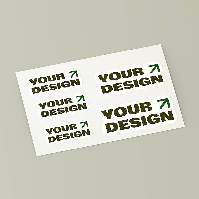 Custom Stickers Printing in the UK | Print on Demand Stickers