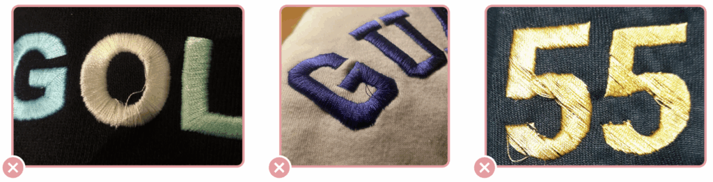 PRINTIFY EMBROIDERY QUALITY TERMS