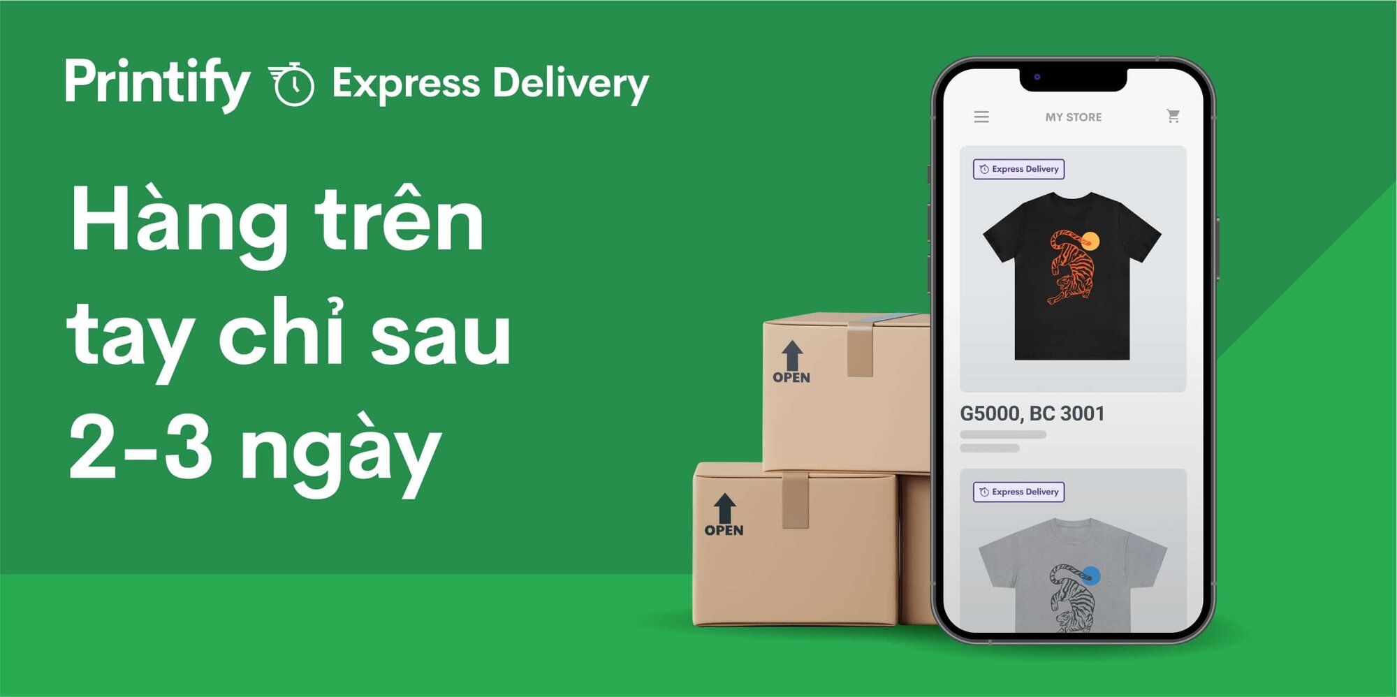 Printify Express Delivery Success Story Case Study