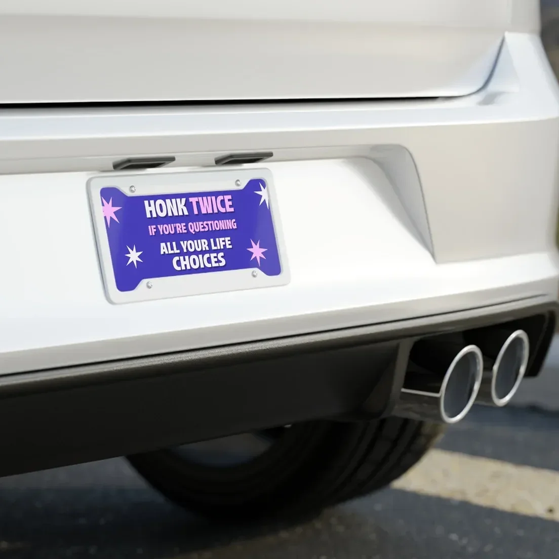 Custom front license plate | Print on Demand with Printify