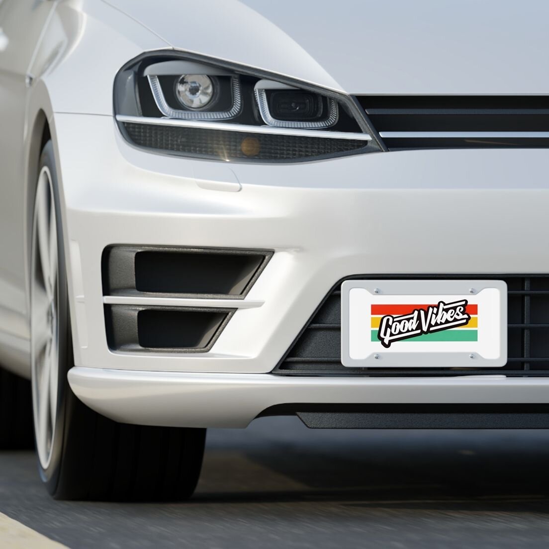 Custom front license plate | Print on Demand with Printify