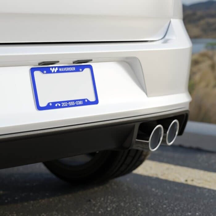 Custom license plate frames | Design and sell with Printify