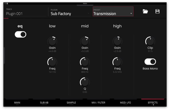 Sub Factory Bass Synth Plugin for MPC & DAWs | MPC Store