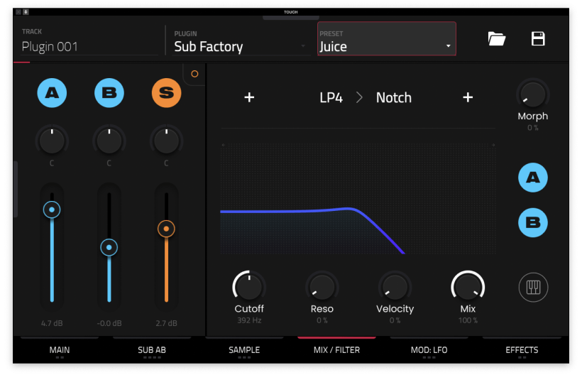 Sub Factory Bass Synth Plugin for MPC & DAWs | MPC Store