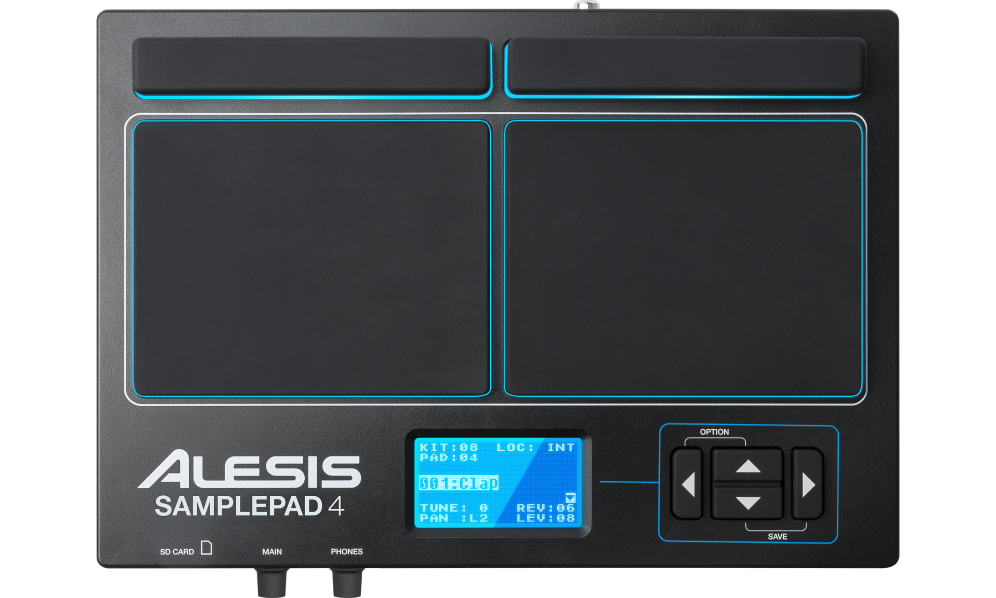 Alesis Drums Sample Pad 4 - Percussion and Sample Triggering Instrument