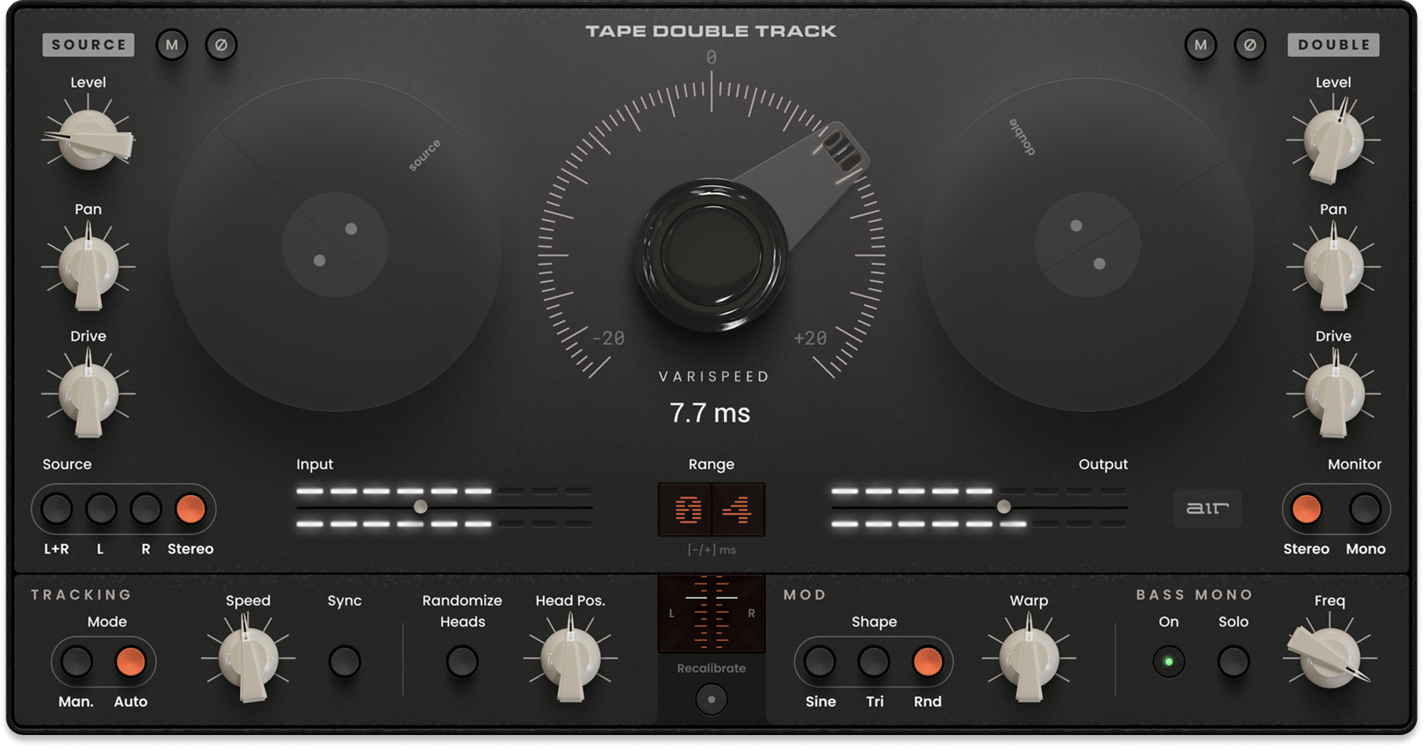 Tape Double Track | AIR Music Technology