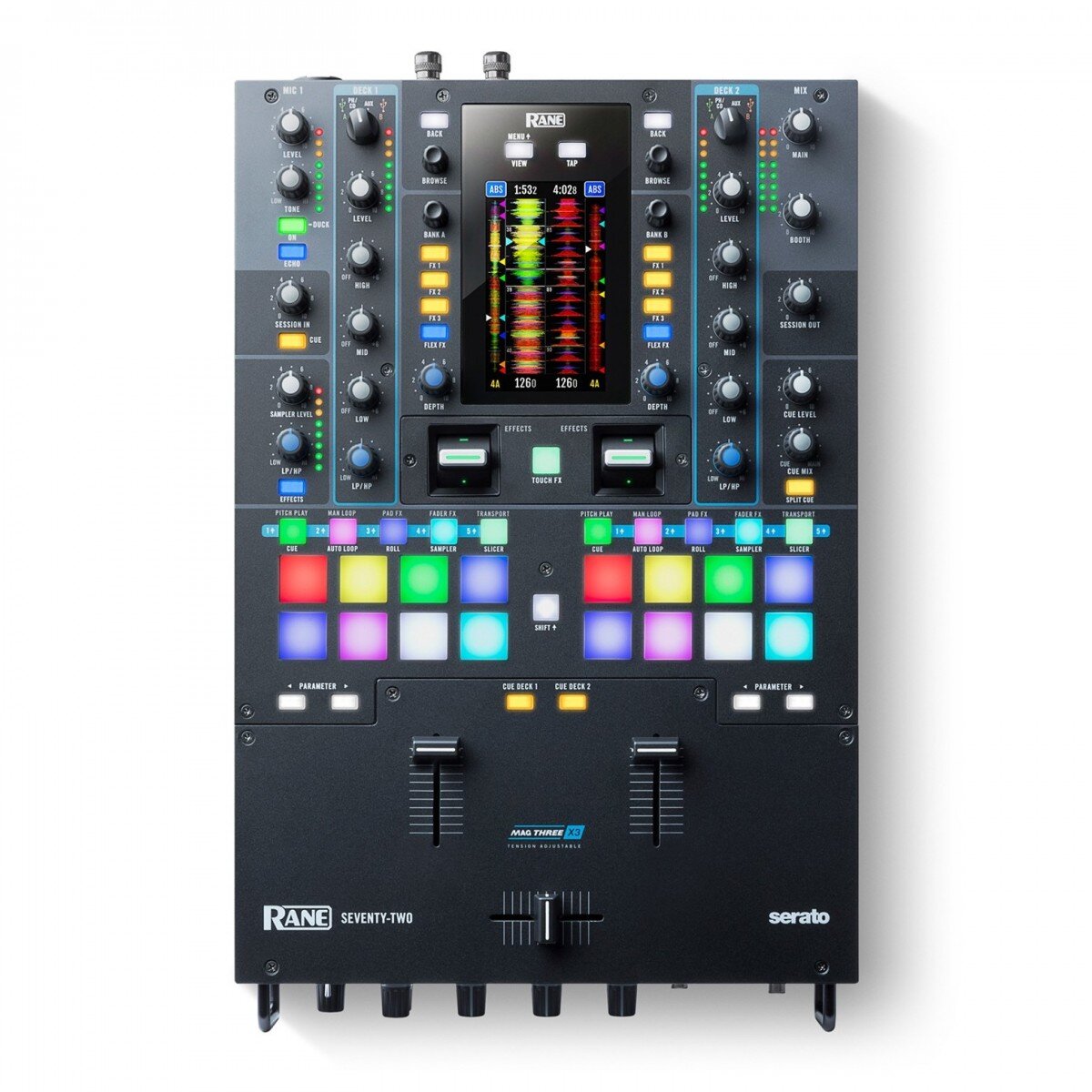 RANE DJ SEVENTY-TWO | Professional 2-Channel Battle Mixer for Serato