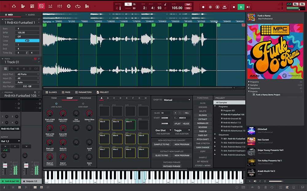 MPC2 Desktop Recording Software DAW | Akai Professional | Akai Pro