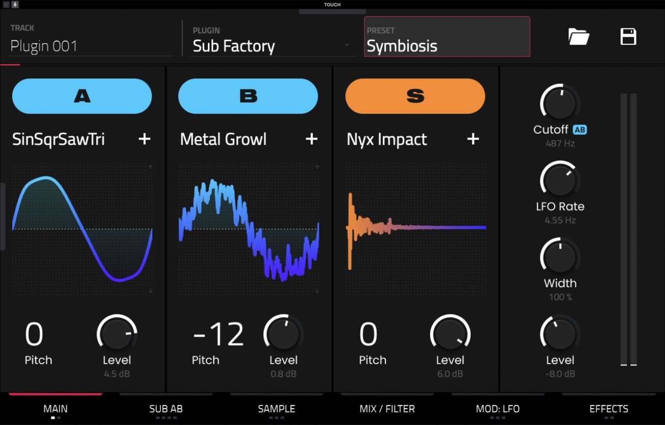 Sub Factory Bass Synth Plugin for MPC & DAWs | MPC Store