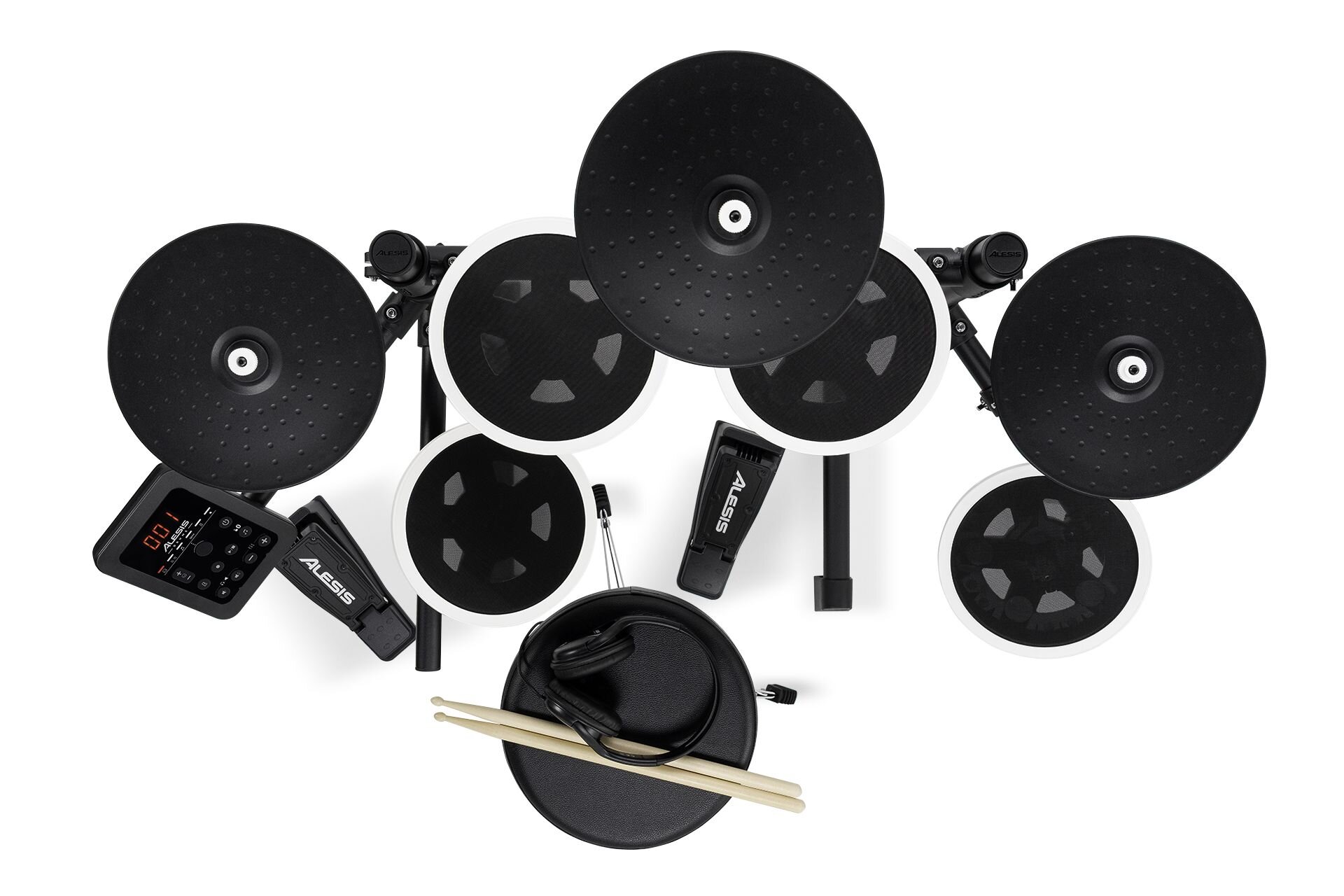 Alesis Drums Blaze Max - All-in-One 7-Piece Electronic Drum Kit for New ...