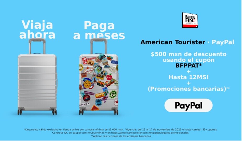 Legales promocionales | MX American Tourister Mexico