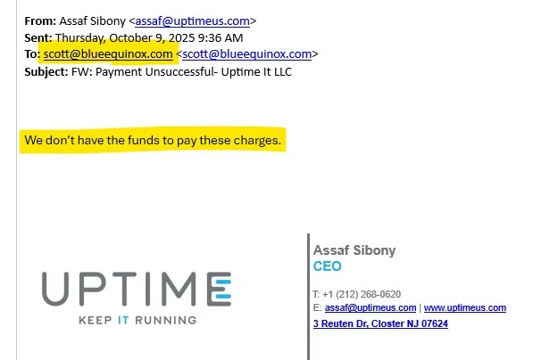 Scott Raymer, Blue Equinox, Get IT Sense Partnership Documentation