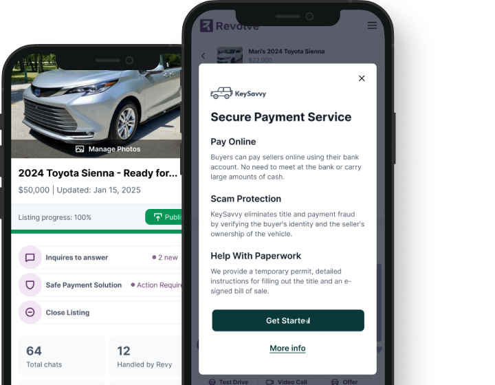 Revy Autos - The best way to sell your car, powered by AI