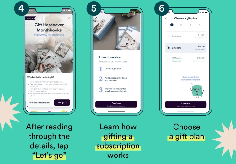 Chatbooks | How to Gift a Chatbooks Subscription - Send a Photo Book ...