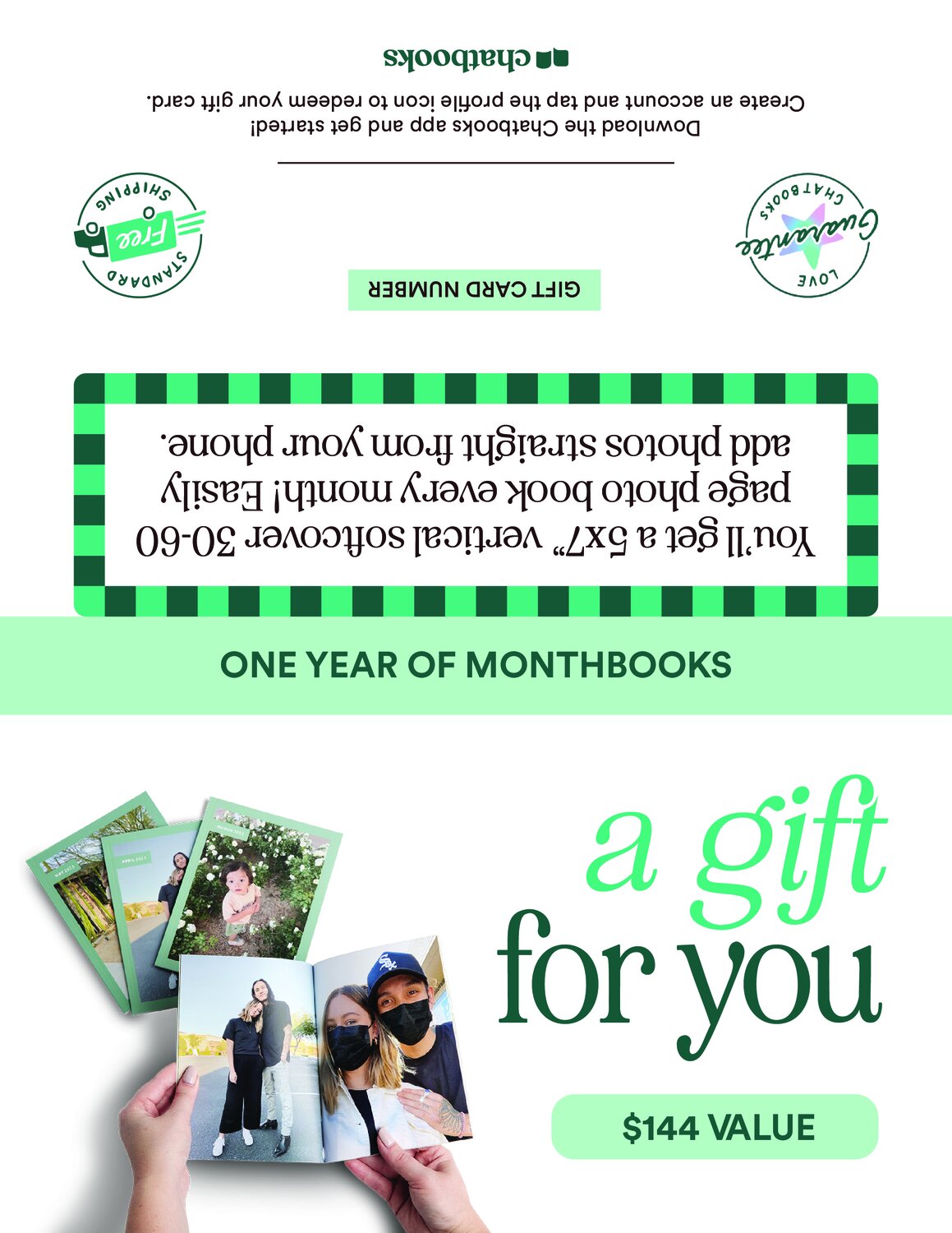 Printable Presents You Can Give with a Gift Card | Chatbooks