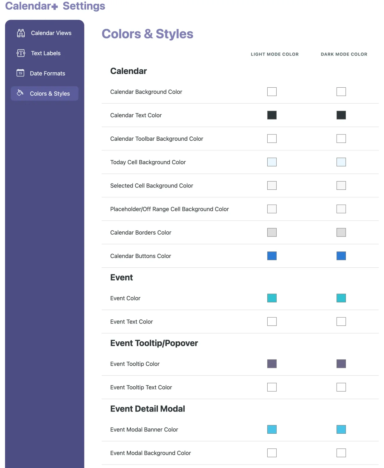 Introducing Calendar+: An Advanced and Beautiful Events Calendar Plugin ...