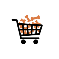 Shopping cart icon representing order placement