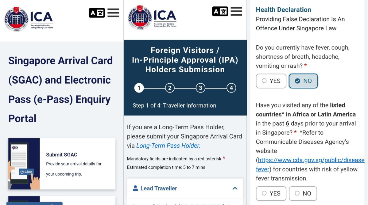 Philippines to Singapore Travel Guide: Visa Requirements, Arrival Card ...
