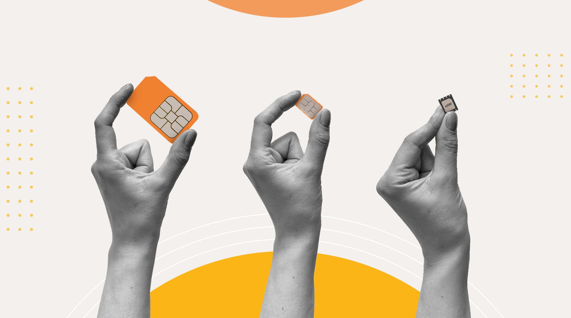 SIM vs. Nano SIM vs. eSIM: Understand the Differences
