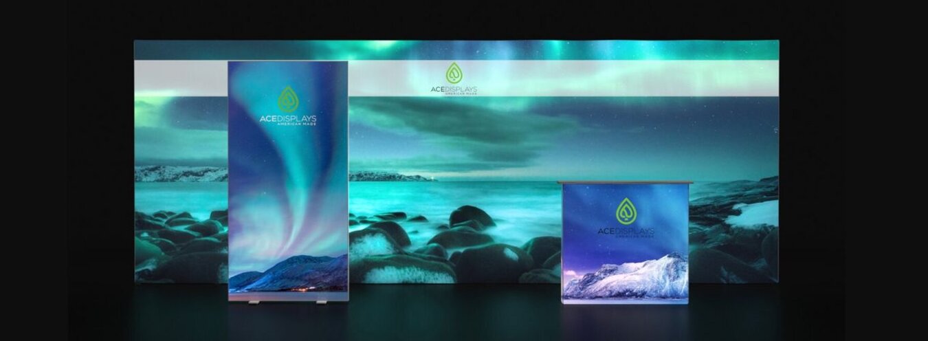 Backlit Trade Show Displays | LED Backlit Booths