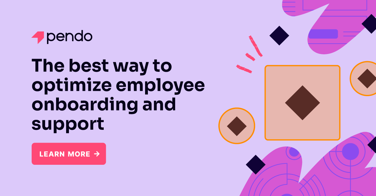 How to optimize employee onboarding with in-app guides - Pendo Blog ...