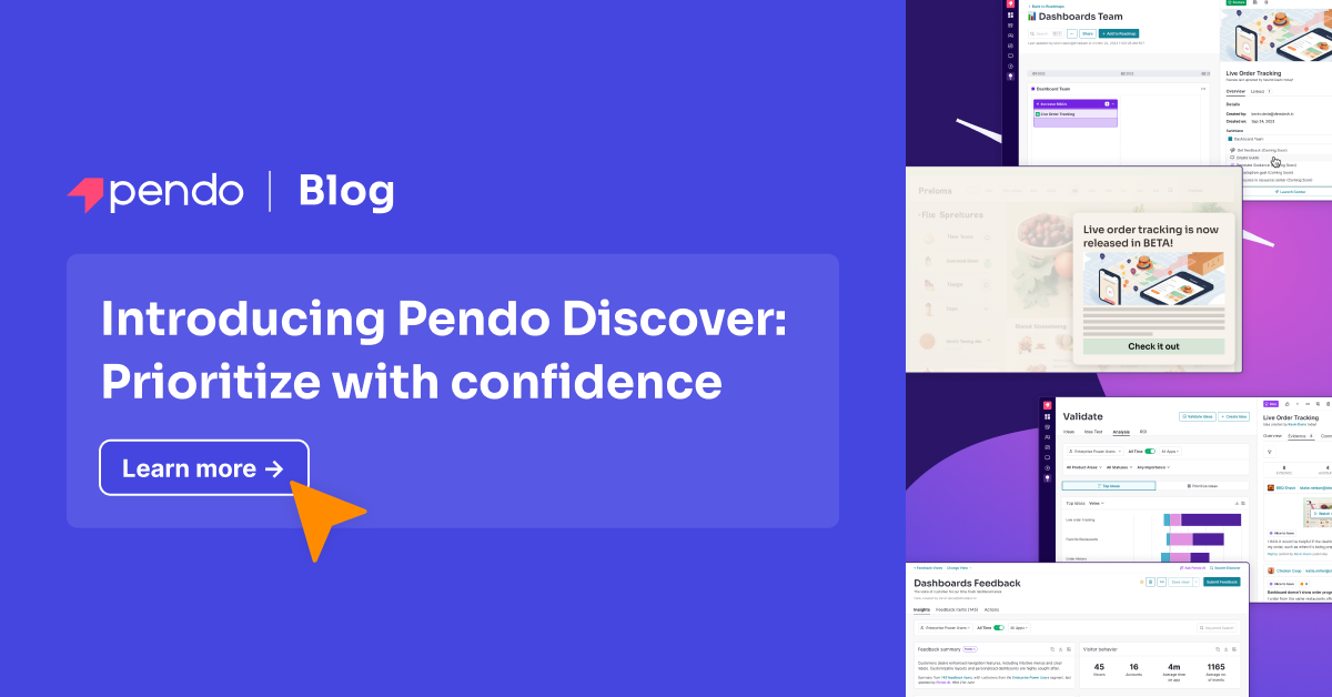 Introducing Pendo Listen: Prioritize with confidence | Pendo Blog ...