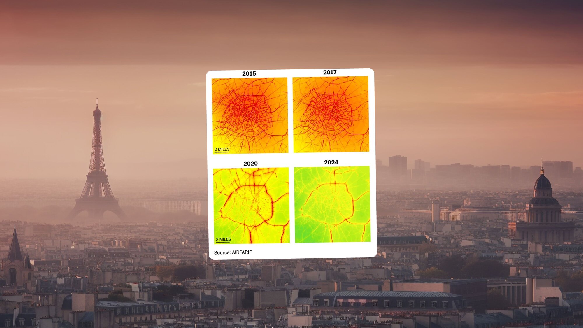 Pollution de l’air en Île-de-France : embellie à l’horizon