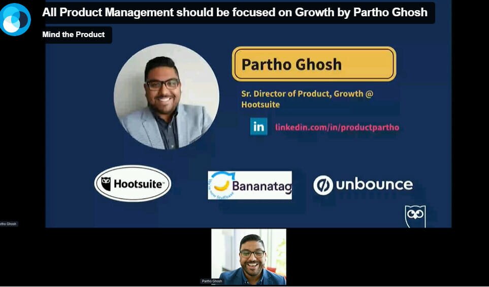 All product management should be focused on growth by Partho Ghosh