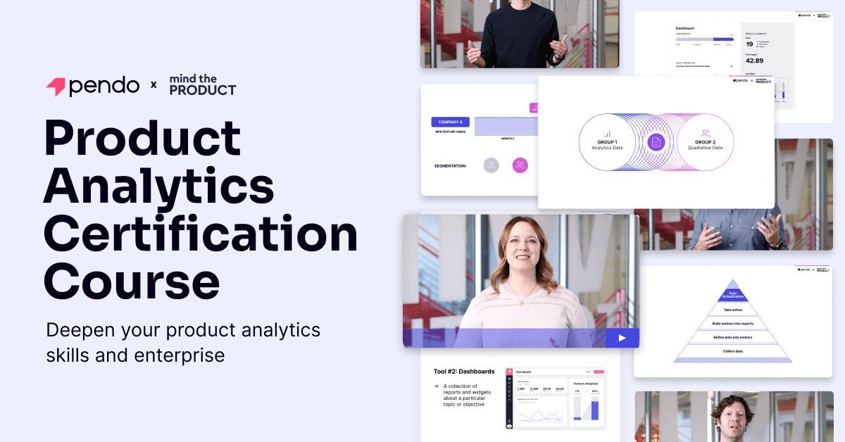 Product Analytics Certification Course Pendo io