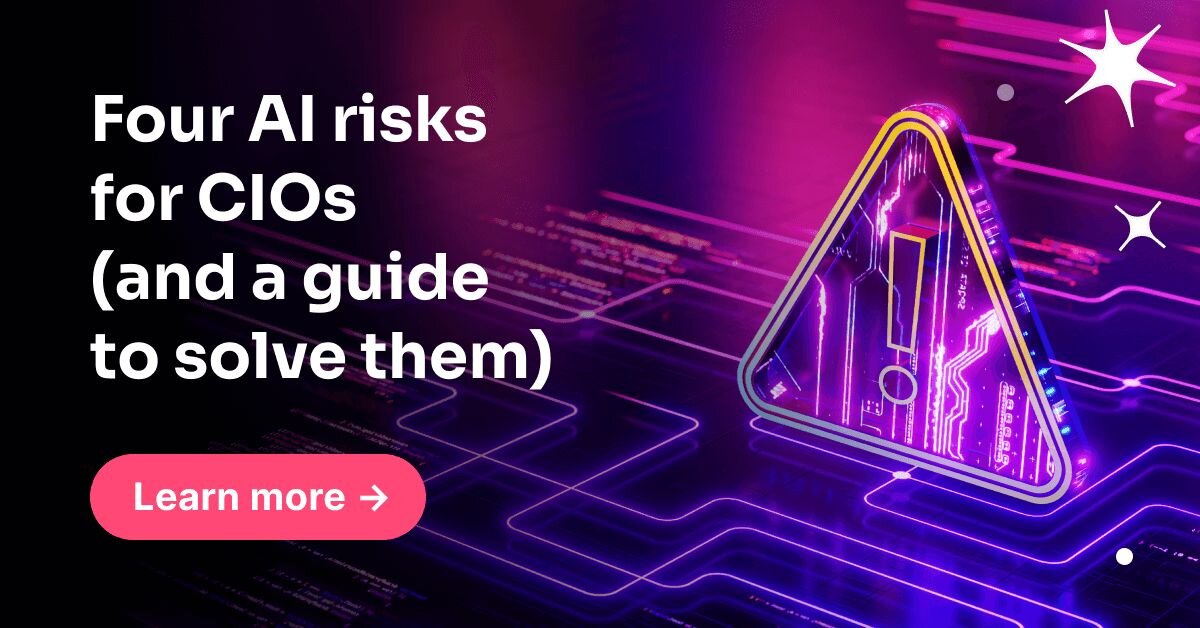 4 AI risks for CIOs (and a guide to solve them) | Pendo.io