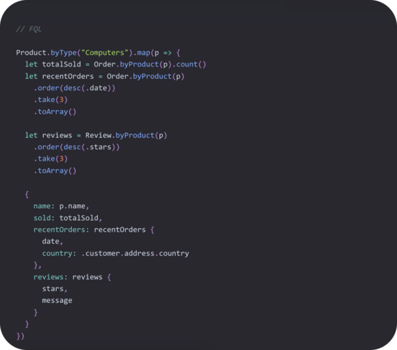 Fql fauna query language