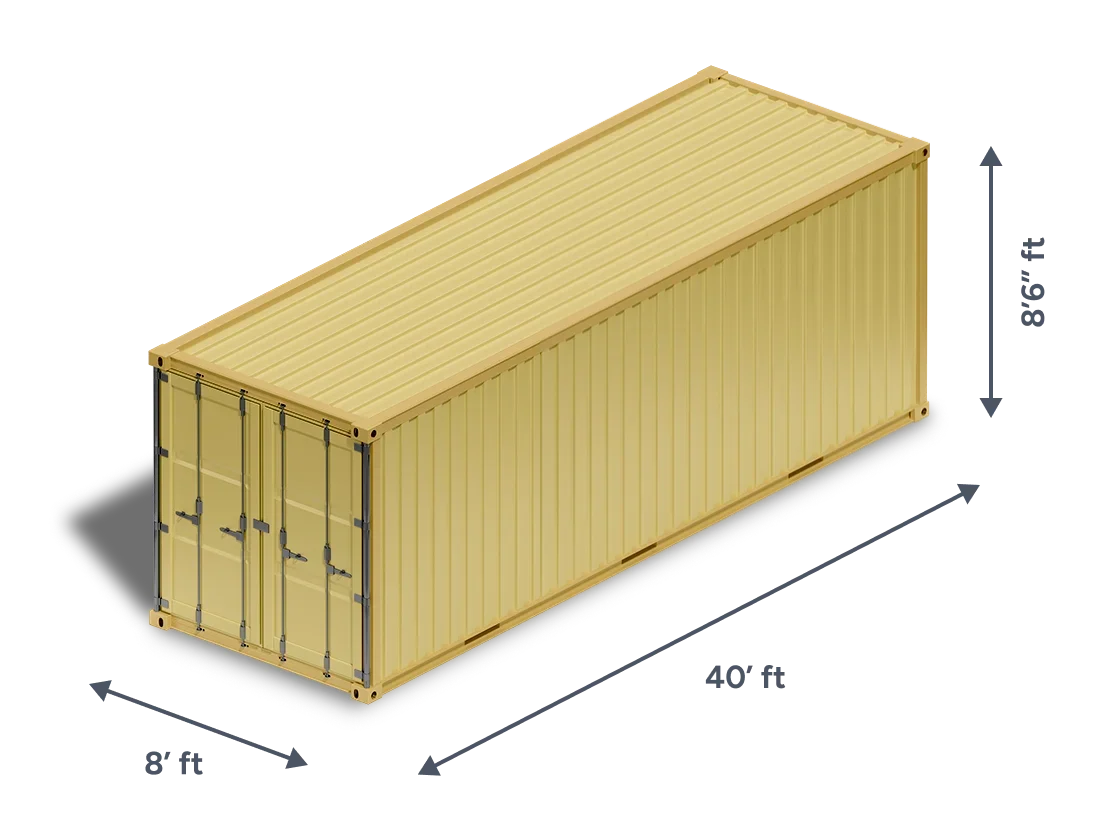 40ft Shipping Containers For Sale | 40ft New & Used Storage Containers ...