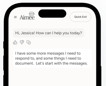 Relationship Abuse Support: Free AI Help 24/7 | Aimee Says