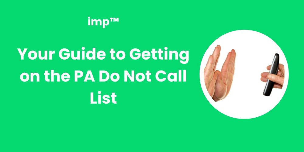 Pa Do Not Call List Number