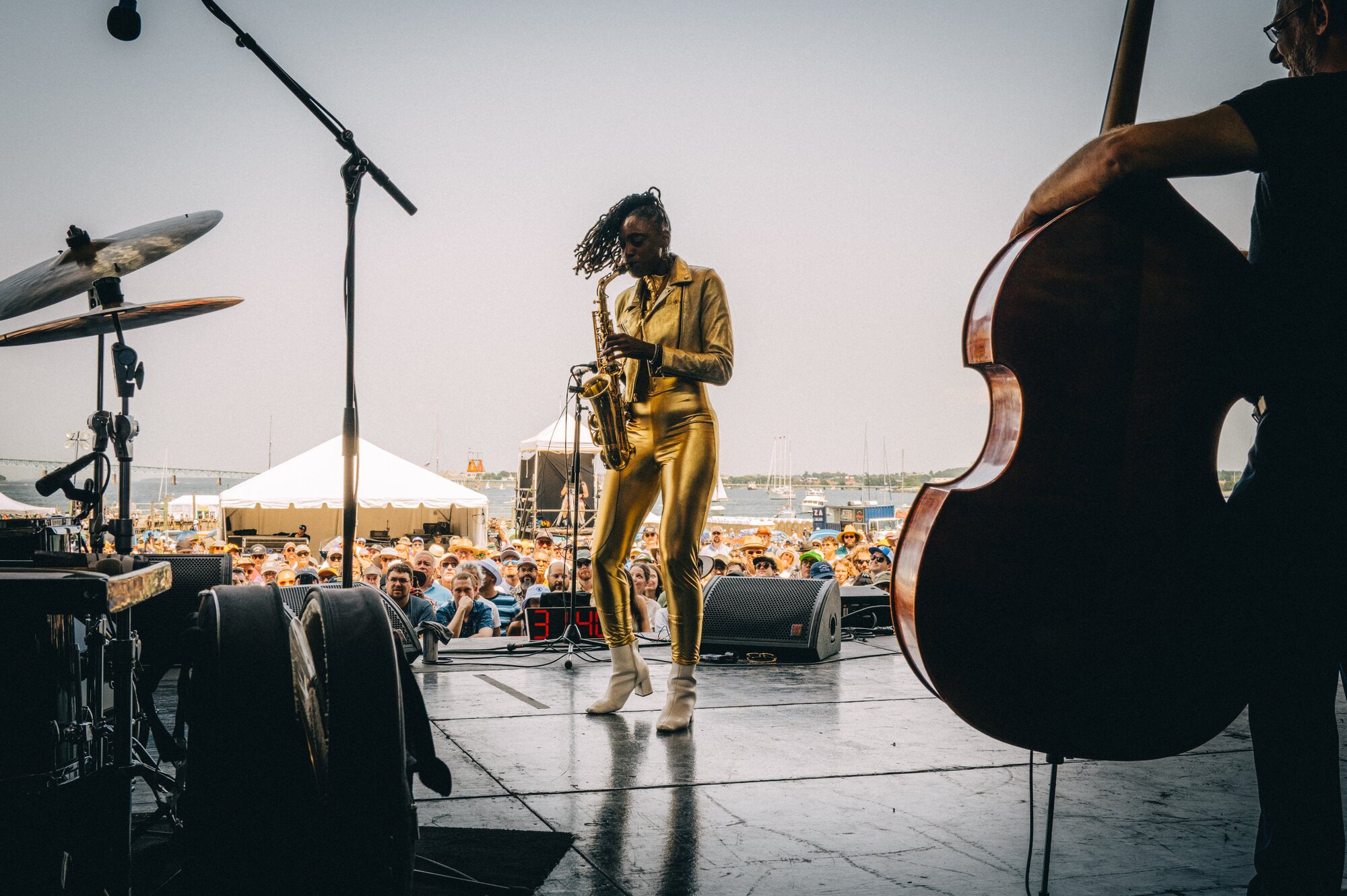 Newport Jazz Fest 2025 - Lakecia Benjamin in Conversation with Ayana ...