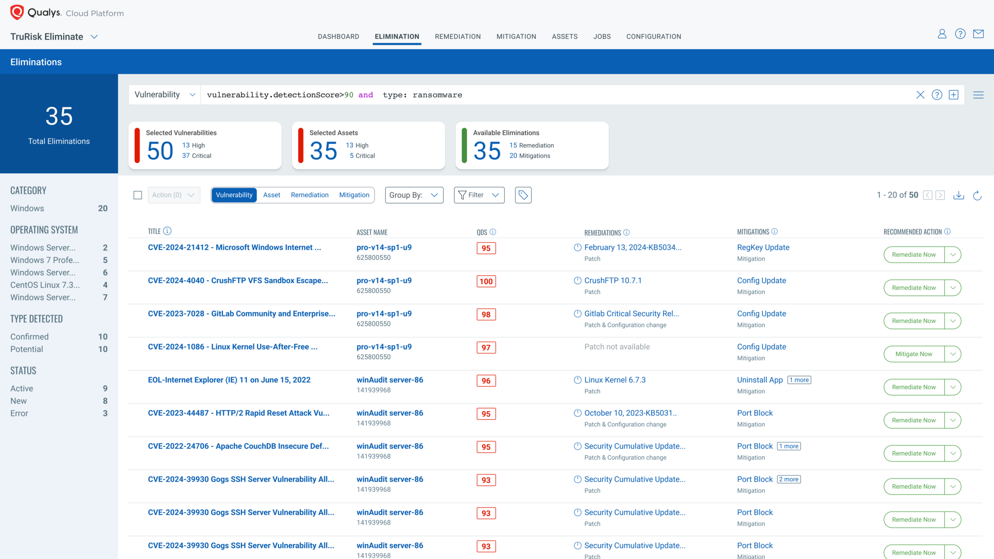 Qualys Expands TruRisk Eliminate Platform, Empowering Organizations to ...