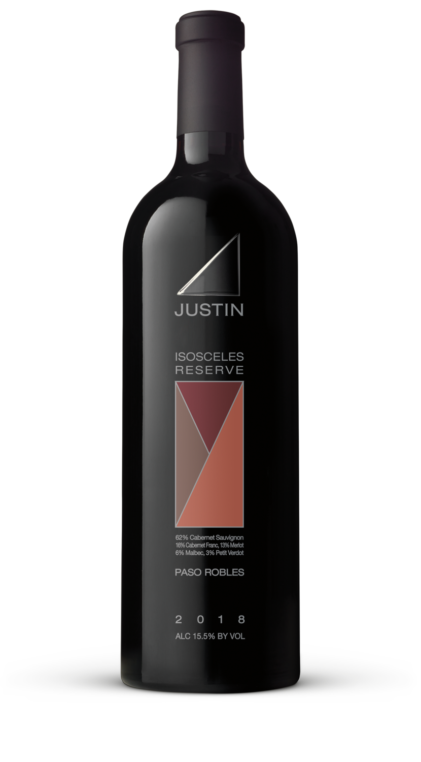 2018 ISOSCELES Reserve 6 bottle JUSTIN Winery