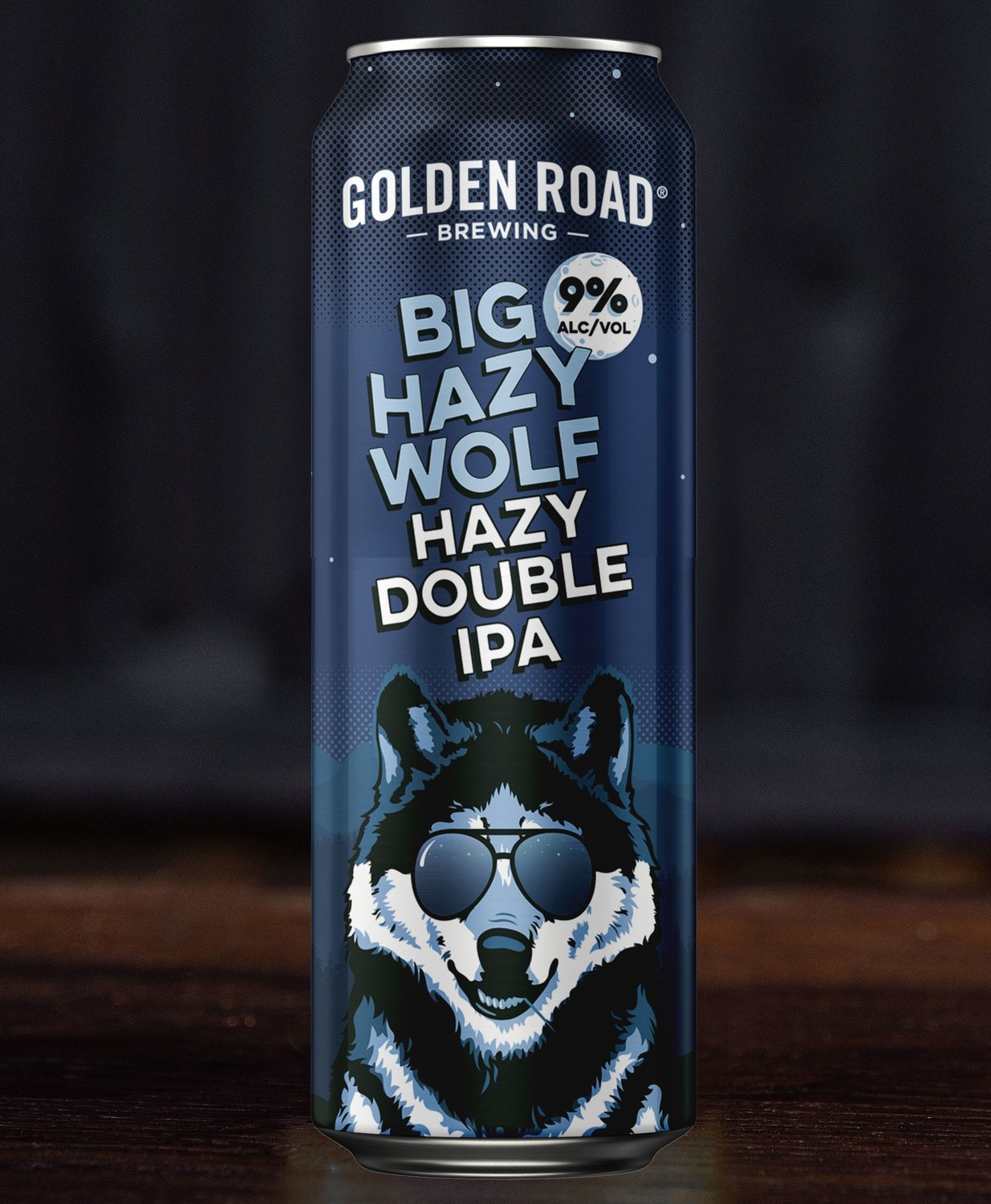 Big Hazy Wolf IPA Golden Road Brewing Golden Road
