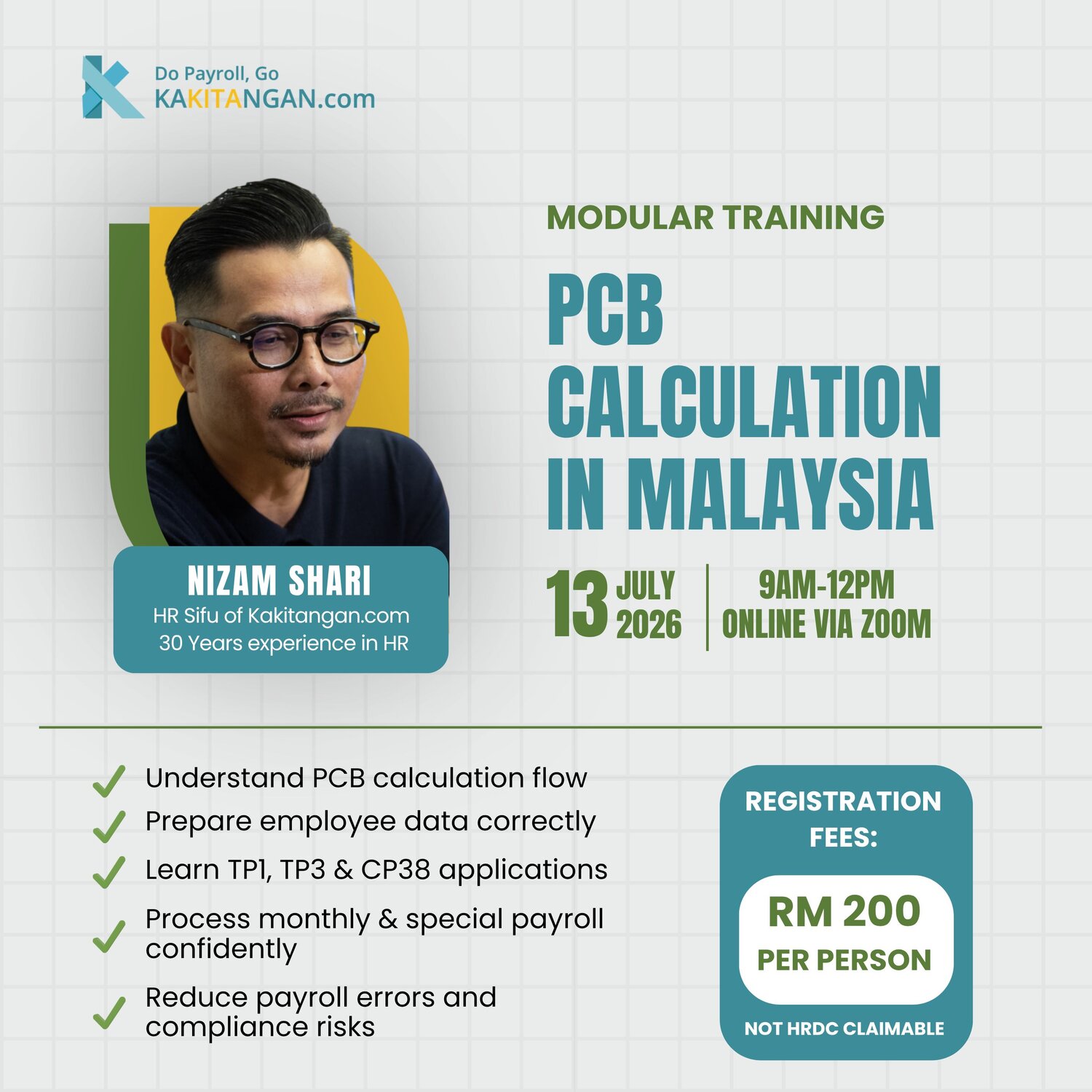 Guide for PCB Calculation in Malaysia | Kakitangan.com Modular Training
