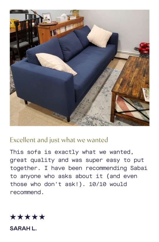 Eco Friendly Sofas – Sabai Design