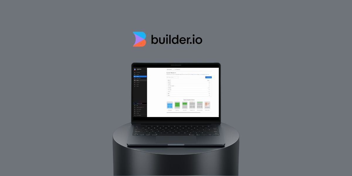 Builder. no-code CMS