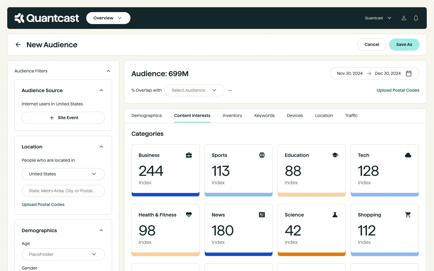 Quantcast | DSP Platform | DSP Programmatic Advertising