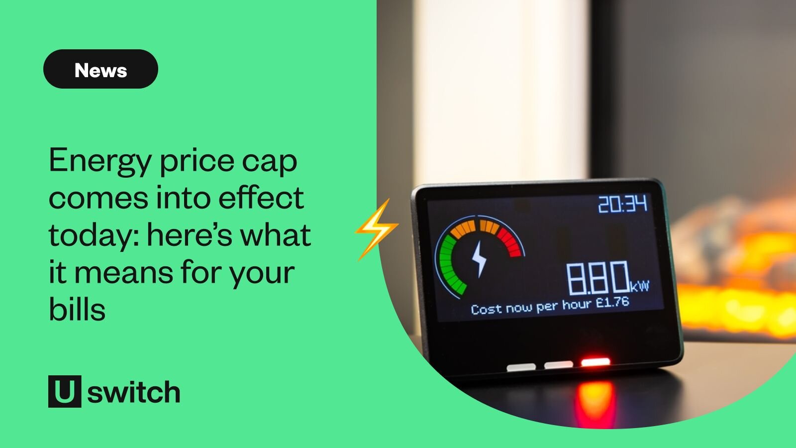 Energy price cap comes into effect today: here’s what it means for your ...