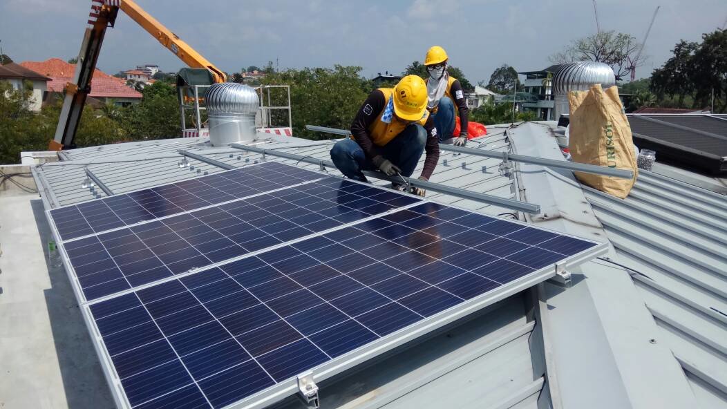 Mr. Anwar’s Home Solar Installation