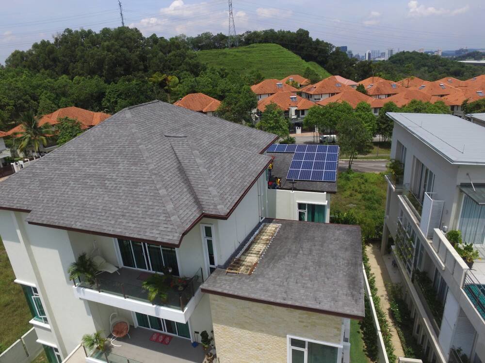 Nor Salleh’s Home Solar Installation