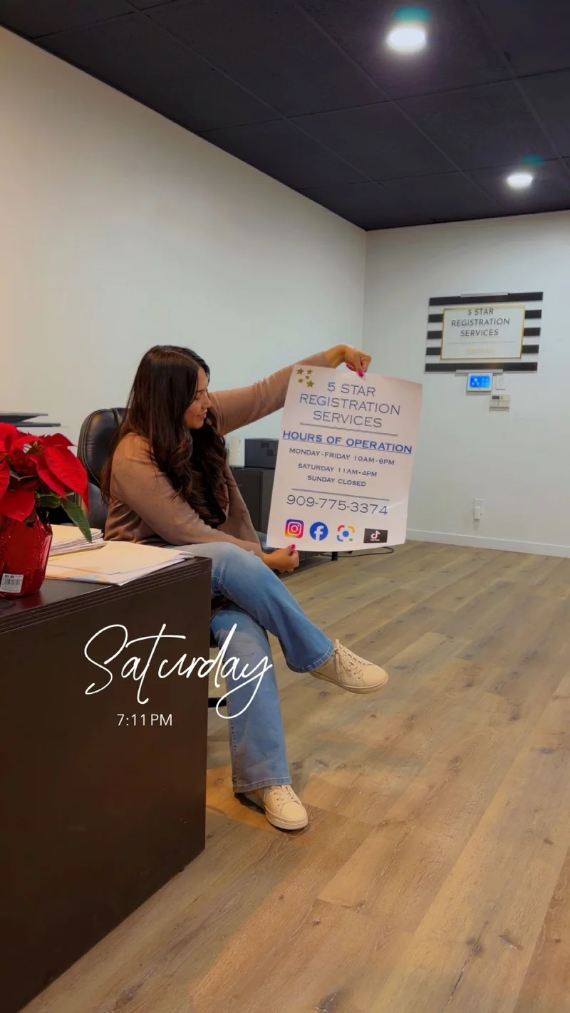 5 Star Registration Services | Fast DMV Services in Inland Empire ...
