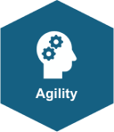 Icon representing Agility