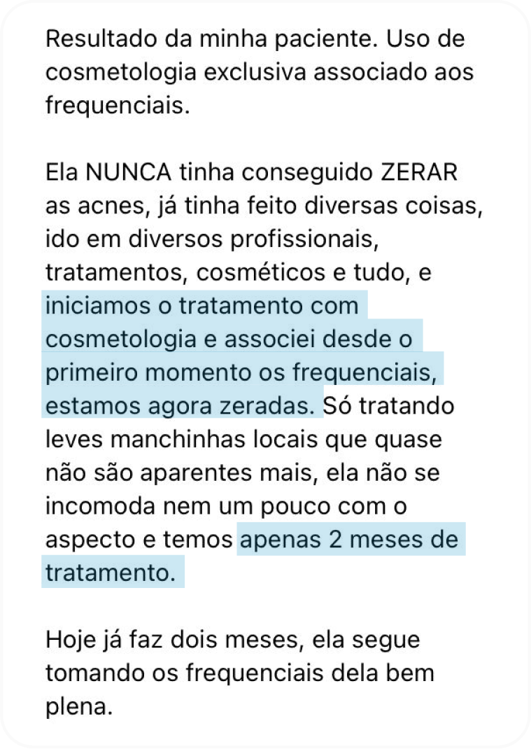 Transformaes e resultados dos clientes