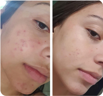 Cliente compartilhando experincia com produto detox
