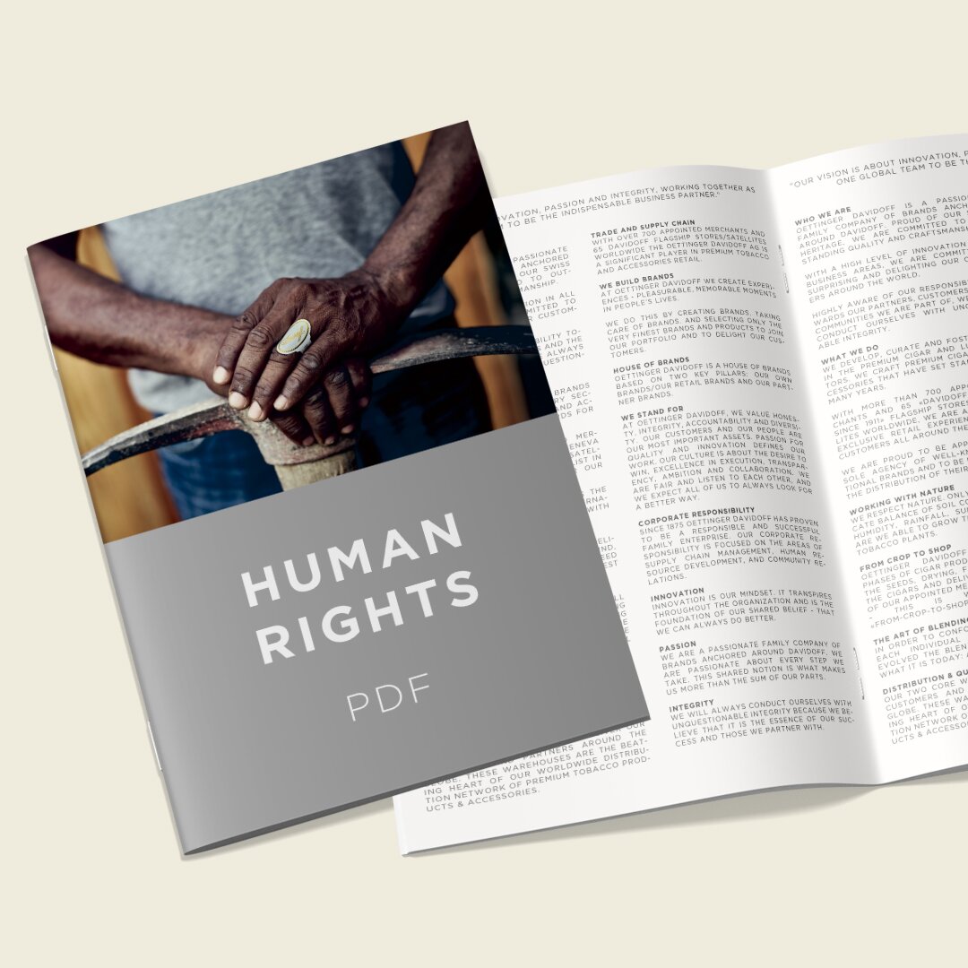 Human Rights | Oettinger Davidoff